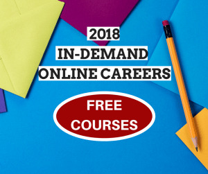 start your work from home career today with these free courses that will help kickstart your remote career from anywhere in the world in 2018. #workfromhome #2018 #makemoneyonline