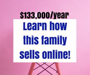 Learn how this family sells things they don't use and makes money online. Start your new work from home job today! #makemoneyonline #fleamarketflip #ebay