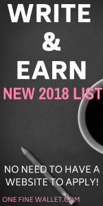 This is a flexible work at home job that earns you extra money for writing. You make $50-$200 per article you submit. #workfromhome #workathome #makemoney #extramoney #makemoenyonline