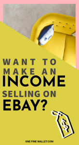 make money selling on ebay