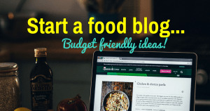 Let me show you how to start a food blog and make money from it with a step by step guide filled with images and illustrations #howtostartafoodblog #makemoneyblogging #stepbystep