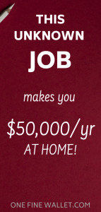If you like doing word puzzles, you''ll love this! This little known work from home job can make you a full-time income from home #workfromhome