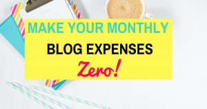 Want to make money blogging but dont want to spend monthly? I have a list of blogging resources that will reduce your expense to zero! #makemoneyblogging #blogging #bloggingresources #blogexpenses