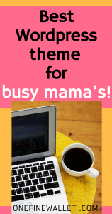 The best wordpress blog theme for wordpress users that is easy to use and perfect for busy moms. And a little bonus in here