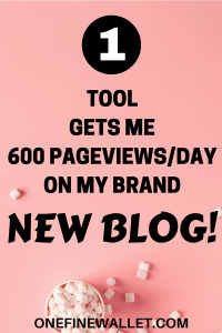 How this one blog tool increase pageviews and traffic to my blog while I still was on the free trial! #pinteresttips #blogtips #blogtraffic #increasepageviews #tailwind