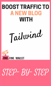 Learn how to use tailwind as a new blogger to increase traffic to your blog! #howtousetailwind #tailwind #tailwindtips