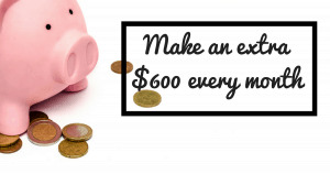 Some super simple ways you can make money at home in your spare time! #makemoneyathome #makemoneyonline #extramoneyonline