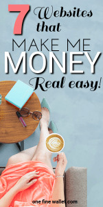 Want to make money fast? Here are some legit sites that will help you make money from home in your spare time! #money #makemoneyonline #sidehustle
