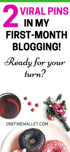 2 of my pins went viral on pinterest in my first month blogging. Here are quick tips on how you can do it too! #viralpins #pinteresttips #pintereststrategies
