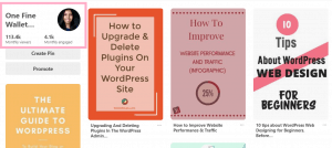 pinterest tips for beginning bloggers