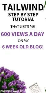 Learn how to use tailwind and increase blog traffic with this step by step tutorial that gets me over 600 views a day on a new blog #tailwind #tailwindtribes #pinterestmarketing #pinteresttips #pintereststrategies