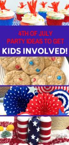 4th of july party ideas and food treats that are easy to create with kids. This will make a great independence day treat for the family #4thofjuly #patriotic #independenceday