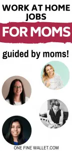 Here are 4 work from home ideas that will help you make a full-time income from home. I also have guides created by moms that are mommy-friendly! #workathome #workfromhome #makemoneyonline #extraincome