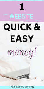 If you are looking for the easiest way to make a make extra money online - with the least effort, then this one website is your answer. An excellent side hustle and work from home job idea for extra cash