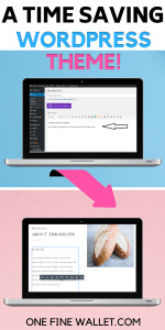 A non-techie wordpress blog theme for business that is time saving and one license gives you permission to use on multiple websites! #wordpress #blogging #onlinebusiness