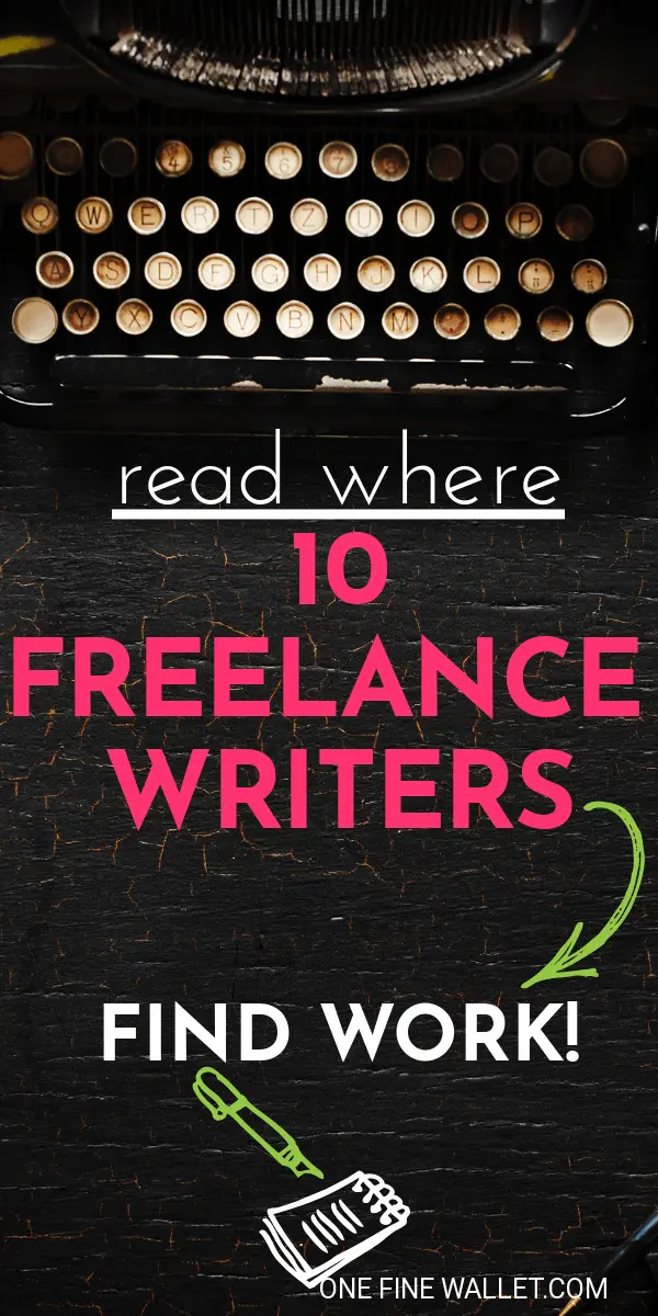 Where to find freelance writing jobs for beginners looking to make money from home. Read how you can find work as a beginner #freelance #writer #writing #writingtips #makemoneyonline #makemoneyfromhome #moneytips #sidehustle