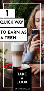 Make money as a teen with this one website. You can make money online even if you are under 16. #makemoneyonline #workfromhome #teen
