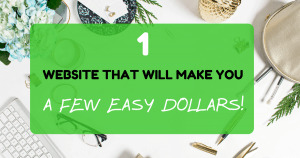 An simple way to earn some extra money online with very little effort. #makemoneyonline