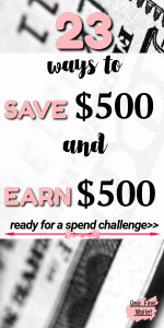 Need financial freedom? Here are 23 ways in which you can save money and make extra money. These make excellent frugal living tips to start a frugal lifestyle. #money #frugaltips #savemoney #savemoney #frugallife