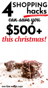 4 best ways to save money on christmas gifts. Christmas Budget. Frugal living tips that will save you money this christmas. #christmas #budget #frugaltips #savingmoney #howtosavemoney #money #frugal2fab
