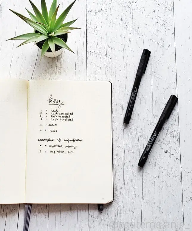 how to start a bullet journal for beginners