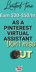 Start a new online business from home by learning to become a Pinterest virtual assistant. #virtualassistant #workfromhome #makemoneyonline