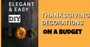 best diy thanksgiving table decorations