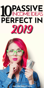 Here are 10 best passive income ideas online. Want to know how to create a passive income with no money? You will love these ideas for 2019 #passiveincome #passiveincomestreams #workfromhome #workfromhomejobs #2019