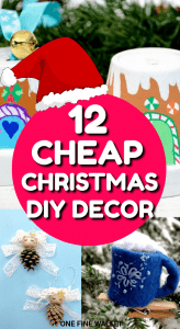 Need homemade DIY christmas decorations for your home? I have some really CUTE ideas to get the kids involved. They are ideas for your tree decorations and also your living room #christmas #christmasdecorations #christmascrafts