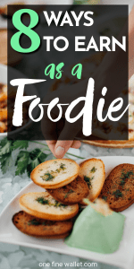 8 really simple and easy creative ways to make money from food. These ideas are flexible work at home job options that can make you a full time income. How to make money from home. Make money online. Food blog. #howtomakemoney #moneytips #makemoneyonline #workfromhomejobs #makemoneyfast #foodblog #foodblogger