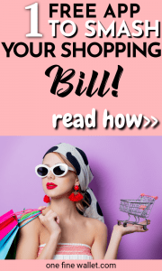 Save money shopping online for clothes or christmas gifts with this one app. Simple frugal living idea that can save you BIG! #frugal #frugalliving #makemoney #moneysavingtips #budgeting #budget