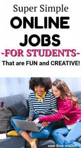 Here are over 17 of the best online jobs for college students at home that show you creative ways to make money online. Are you ready for this?