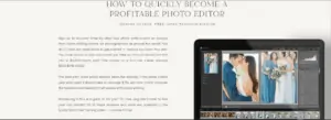 photo editing business