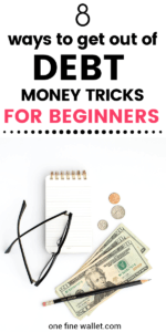 Debt free living - Ideas for beginners looking to get rid of debt and make some extra money through quick side hustles.