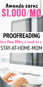 Want to know how to become a proofreader? This online side hustle is perfect for those who are looking to make money online. One of my favourite stay at home mom jobs