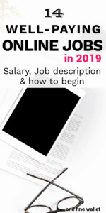 High paying online jobs from home