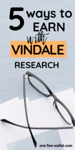 Make money online with Vindale Research