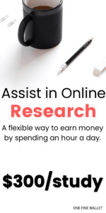 Earn money with Respondent, by helping researchers with their study. Its a flexible online that make make up to $140 an hour.