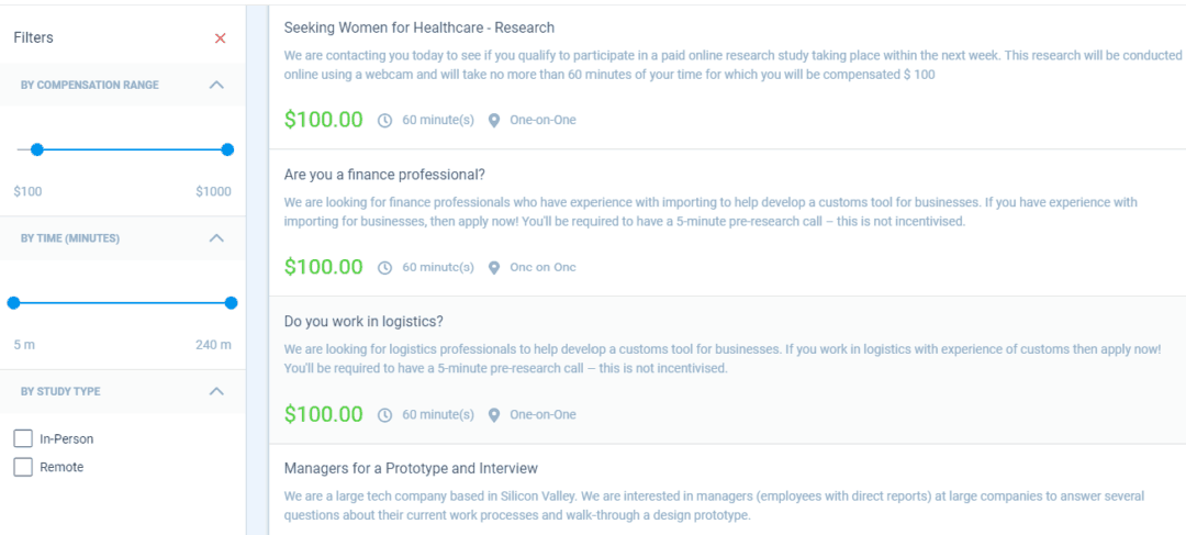 Respondent.io Surveys - Get Paid for Research Studies Online $100-$700 ...