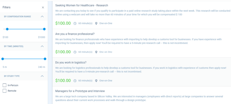 Respondent.io Surveys - Get Paid for Research Studies Online $100-$700 ...