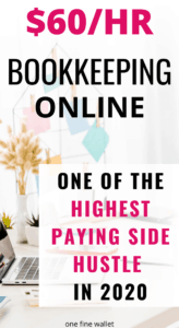 Want to become a bookkeeper online? You can now make money online as a bookkeeper and earn up to $60/hr.