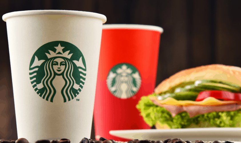 Starbucks cup sleeve christmas