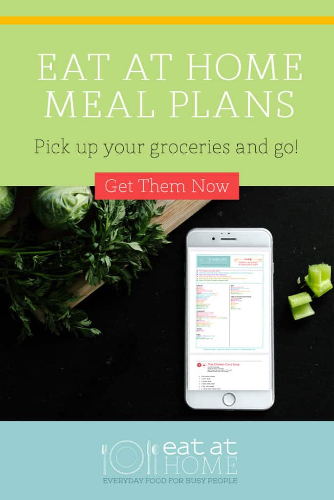 A budget friendly meal plan for those looking to eat healthy for cheap. Save money with the eat at home cook meal plan.