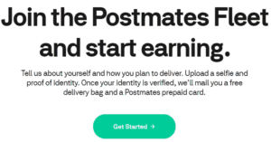 postmates sign up