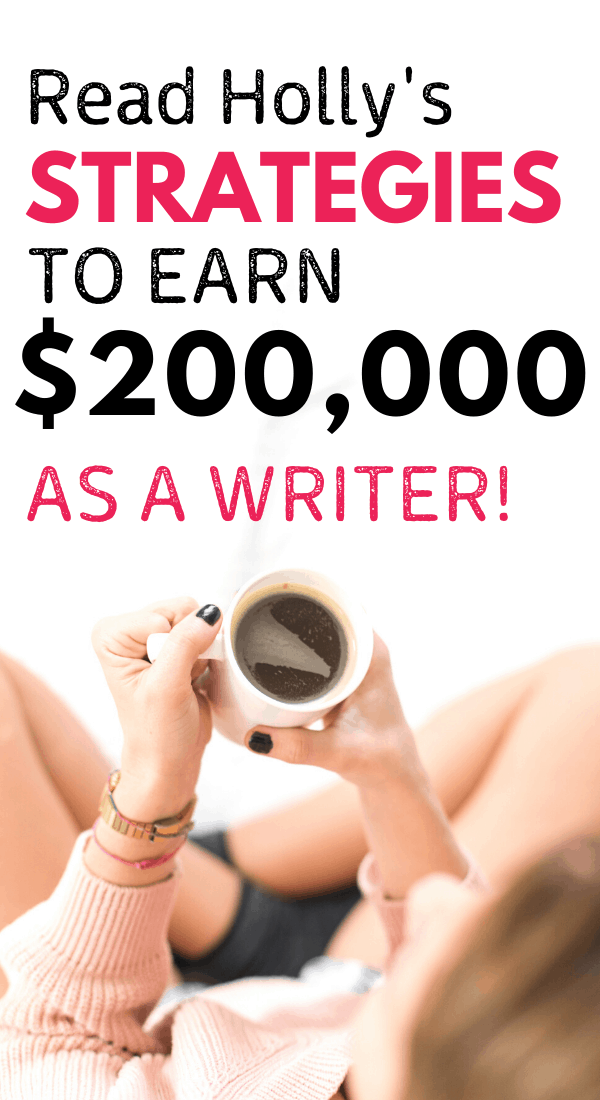 Make money as a freelance writer. Learn how this blogger and freelance writer makes over $200,000 a year with freelance writing jobs