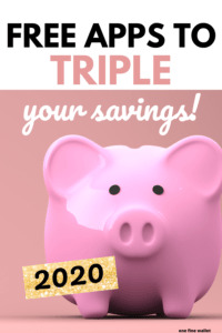 Saving money tips: These free apps will help you save money. Personal finance tips and frugal living