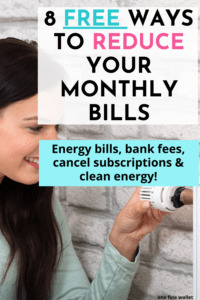 Smart frugal tips to save money on monthly electricity bills. Money saving tips and low waste living ideas inside!