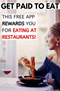 Seated is a free app that pays you to eat at their participating restaurants. Earn cashback from your total bill with this app.