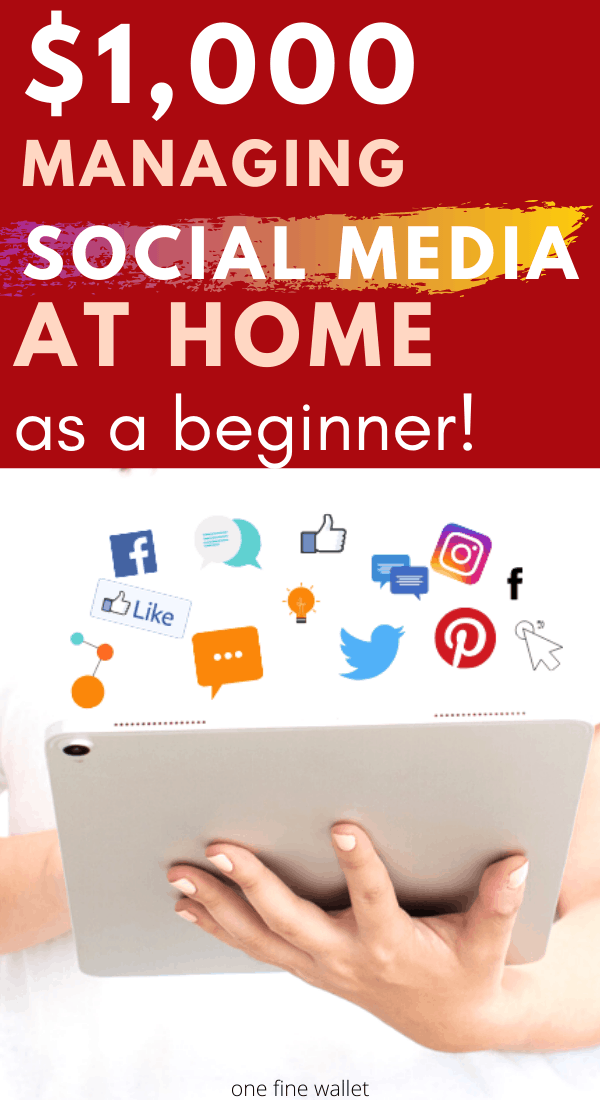 Are you looking for a flexible work from home job? Learn how to become a social media manager and make money from home