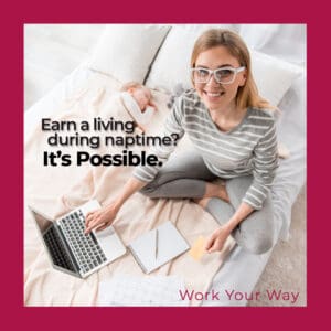 earn money online as a stay at home mom